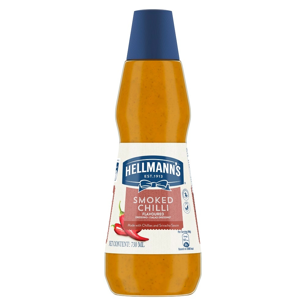 Hellmann’s Smoked Chilli Dressing - Change any of your menu’s regulars into seasonal specials – or an exciting permanent addition – with Hellmann’s innovative and trendy flavours.